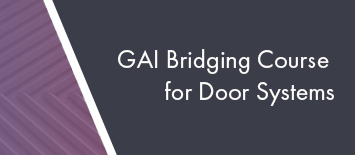 Bridging Diploma - Door Systems